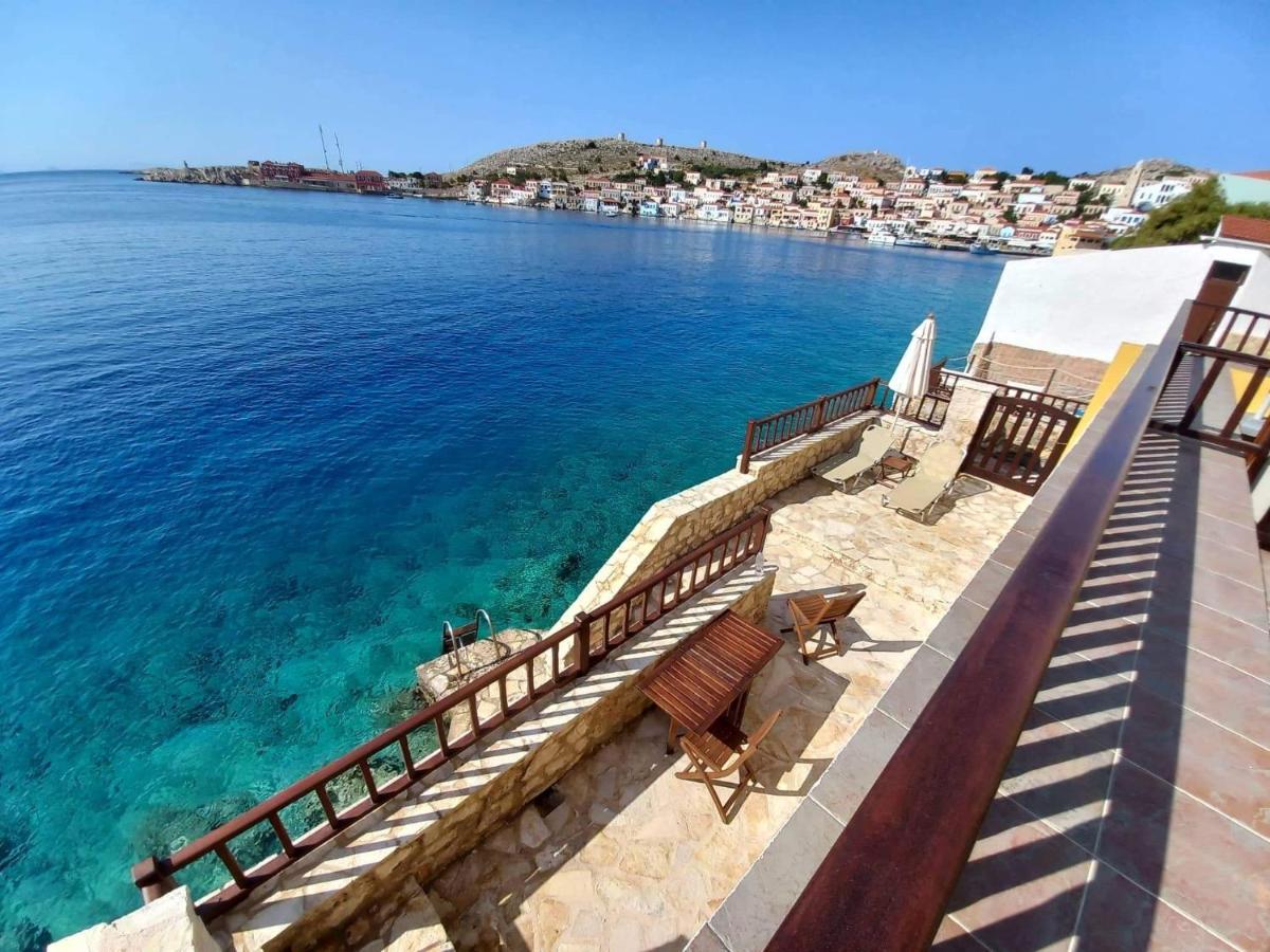 Villa Amalia Chalki Town Buitenkant foto